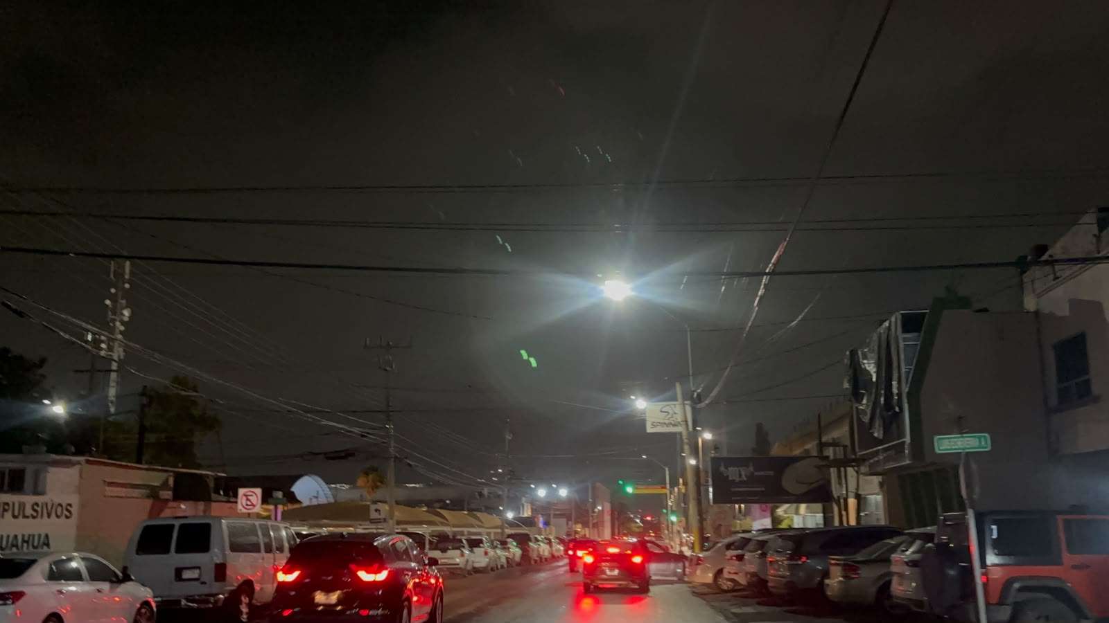 Cae lluvia a varios sectores de Chihuahua