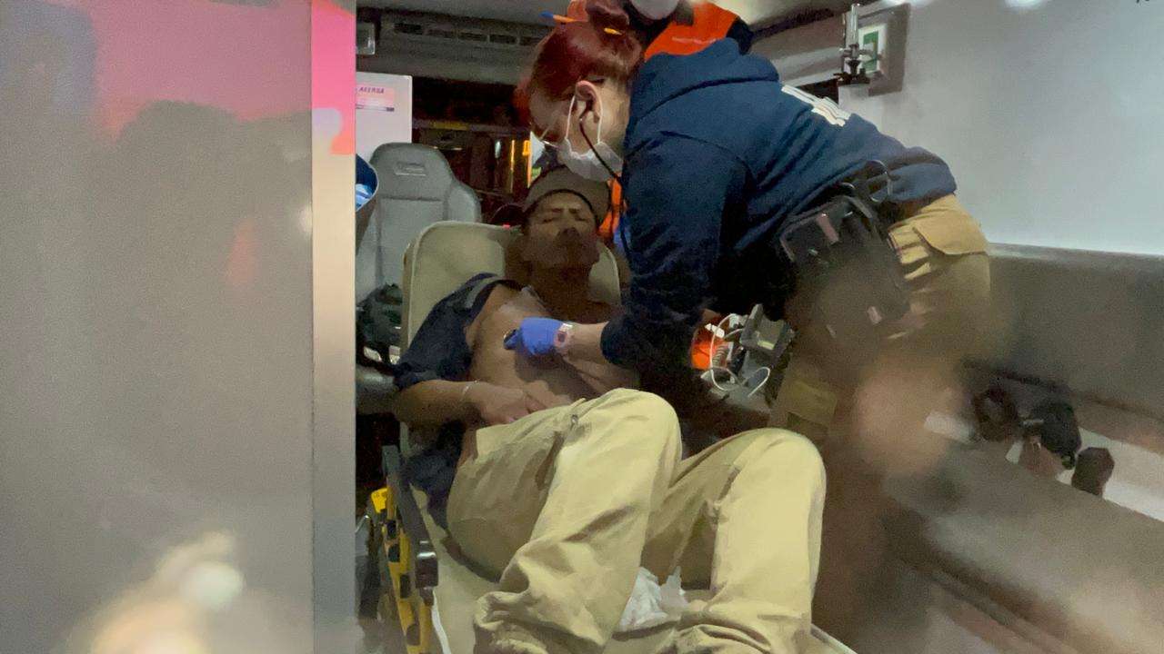 Deja riña de franeleros un herido con arma blanca