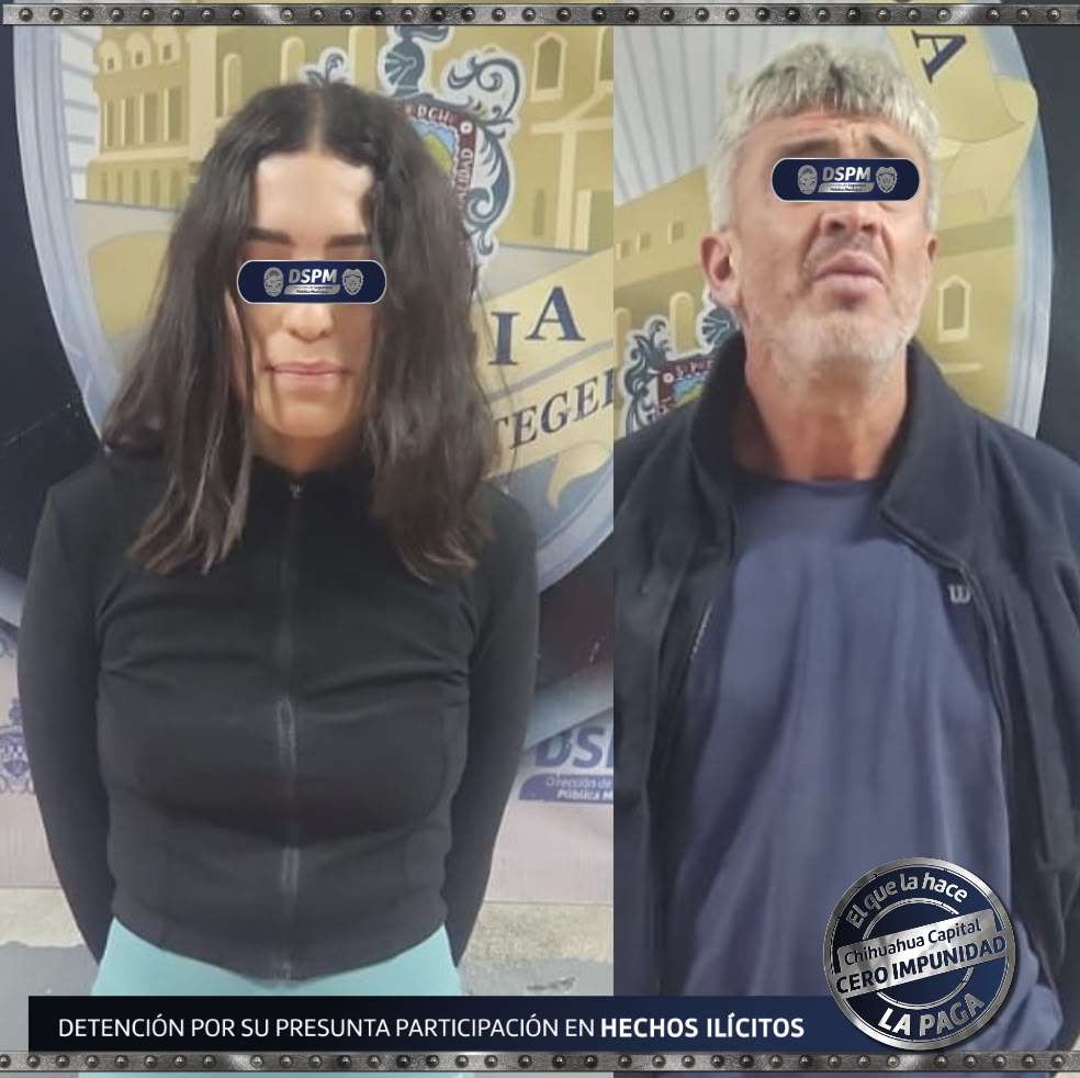 Detienen a pareja con presunta droga en calles del centro
