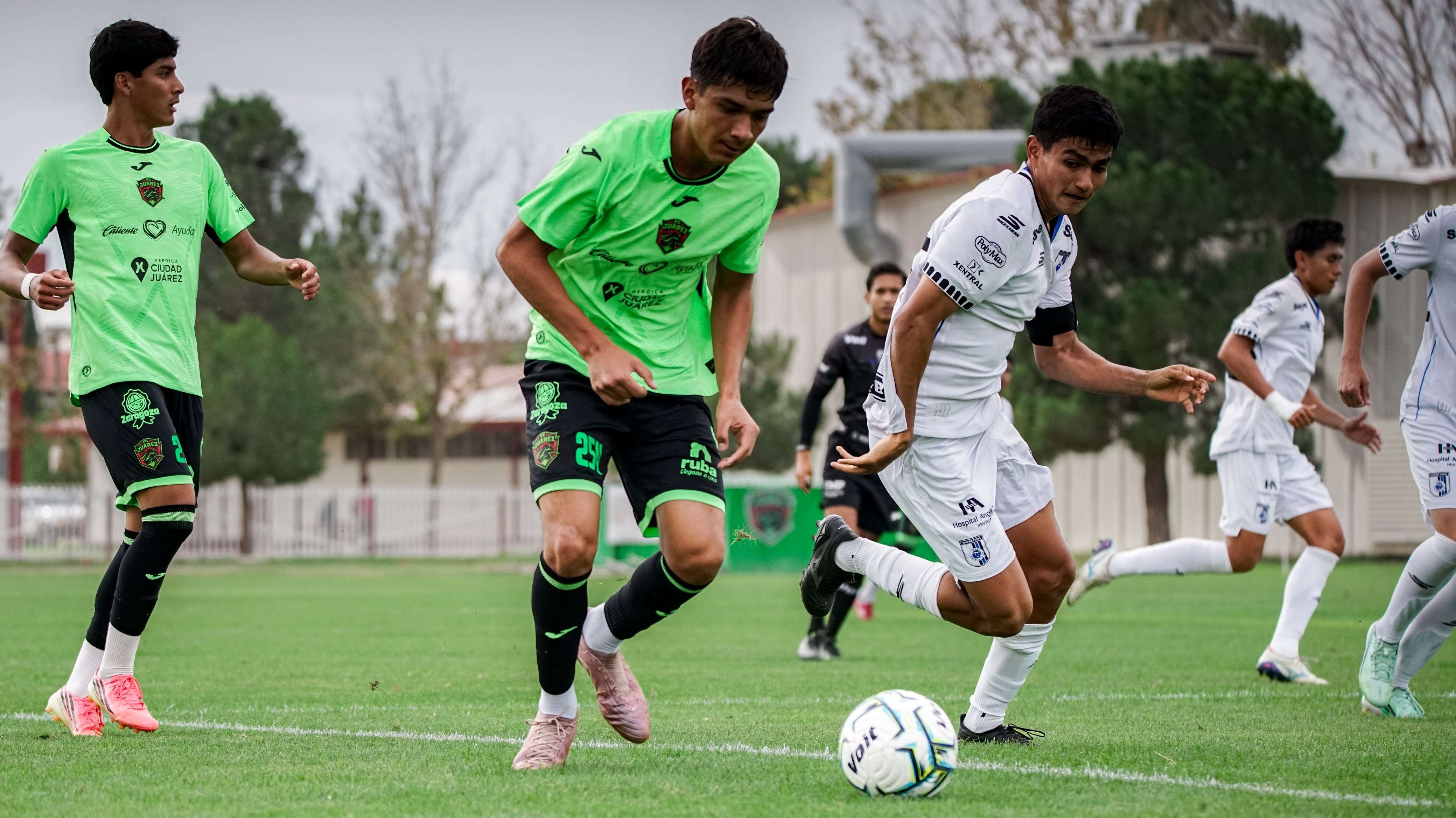 Caen Bravos Sub-19 en la cancha de ITCJ frente a Querétaro