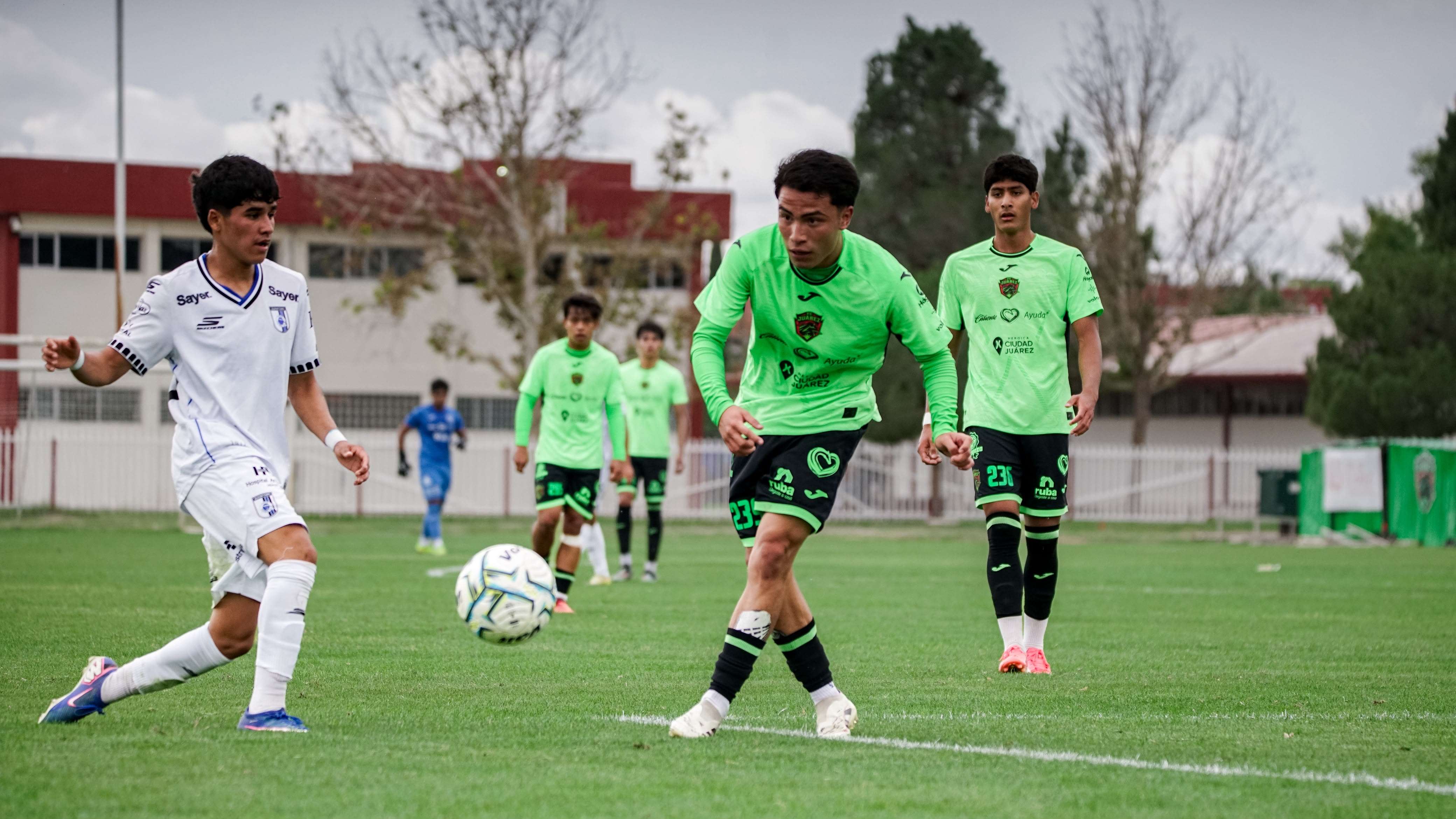 Caen Bravos Sub-19 en la cancha de ITCJ frente a Querétaro