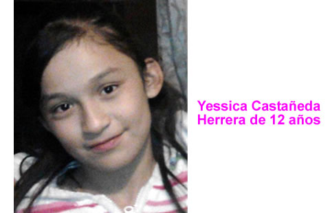 Se solicita ayuda de la ciudadanía para hallar a Yessica Castañeda Herrera de 12 años