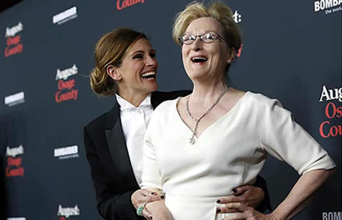 Son como familia Julia Roberts y Meryl Streep