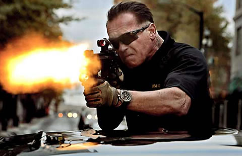 Vive Arnold Schwarzenegger la acción a sus 66 años