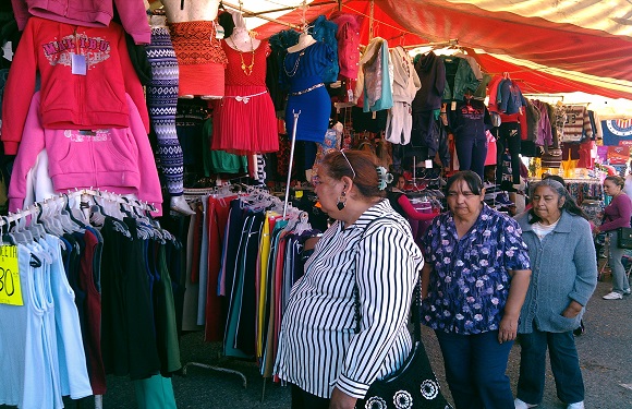 La vendimia de ropa