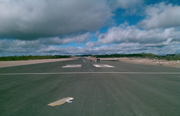 Parte de la pista