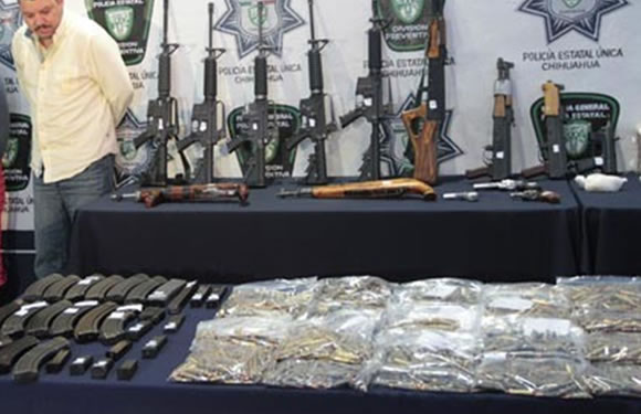 El arsenal asegurado