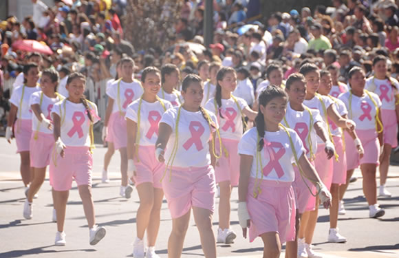 Representan la lucha contra el cáncer de mama