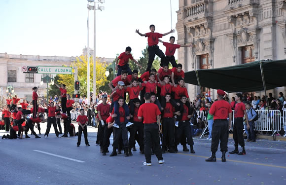 Espectaculares acrobacias