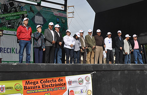 Inicia la mega colecta de basura electrónica, Ecorecikla