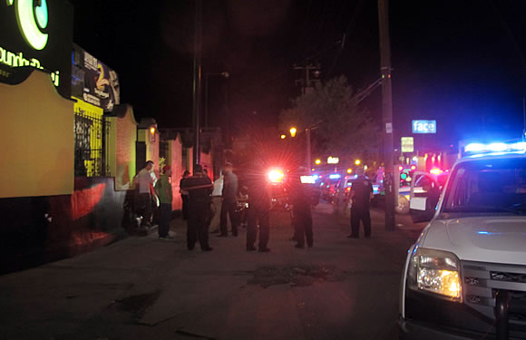 Fuerte movilización policíaca