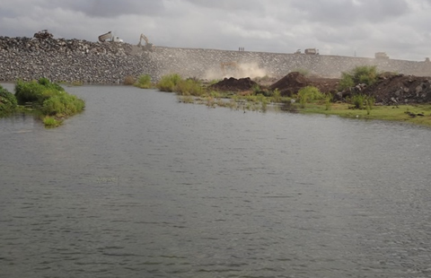 Presenta avance del 80 por ciento la Presa Piedras Azules localizada en el municipio de Allende