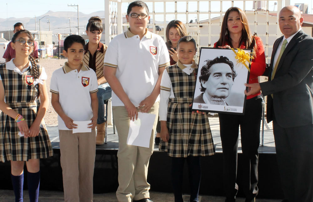 En la primaria Octavio Paz