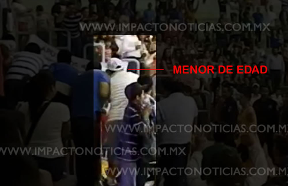 No les importó que había niños
