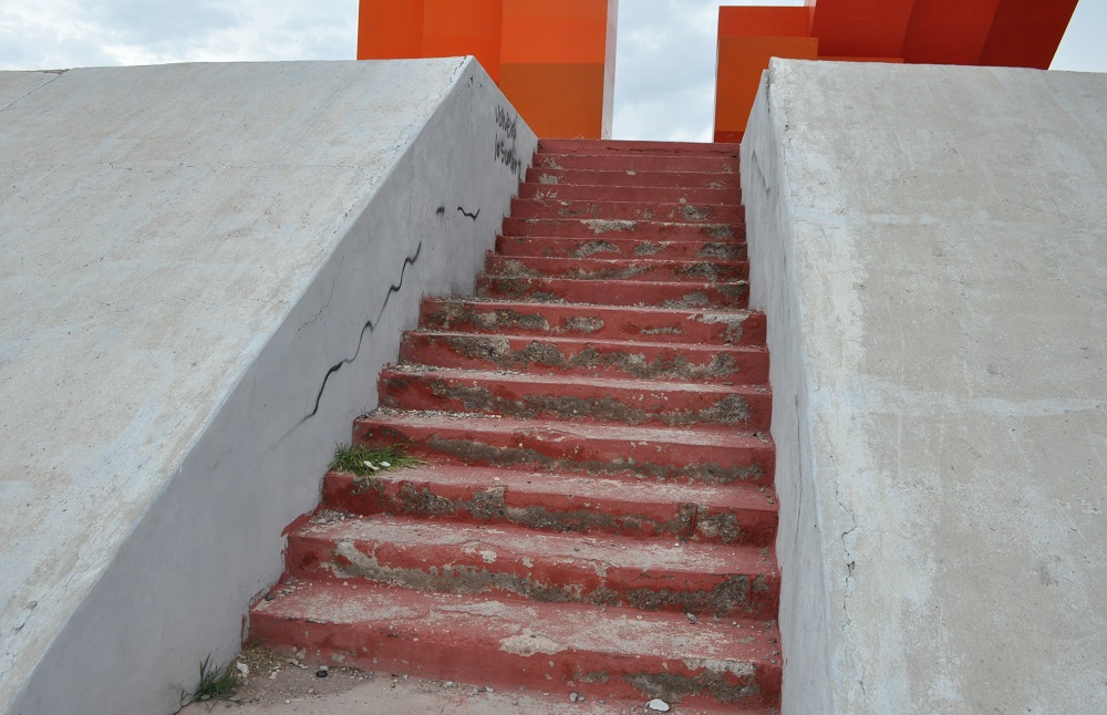 Escaleras dañadas