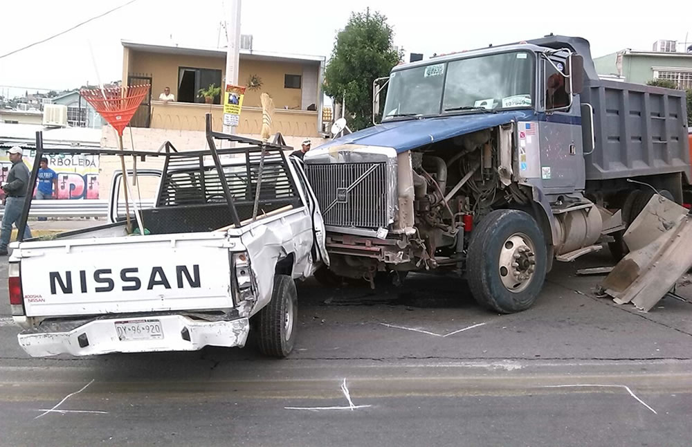 Un hombre resultó con lesiones leves