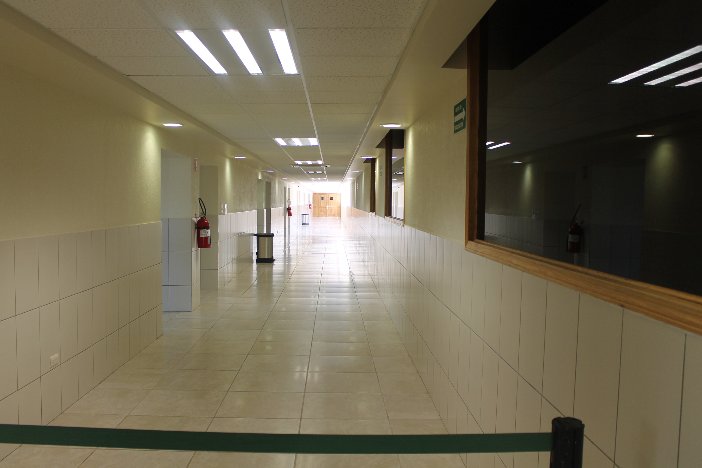 Pasillos del edificio 