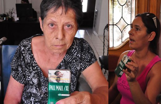 Exhiben sin permiso a juarense con cáncer en cajetillas de Marlboro