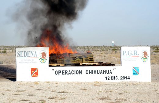 Incinera PGR más de 700 kilogramos de estupefacientes en Ciudad Juárez