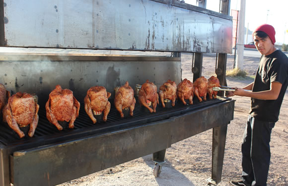 Asador hermético