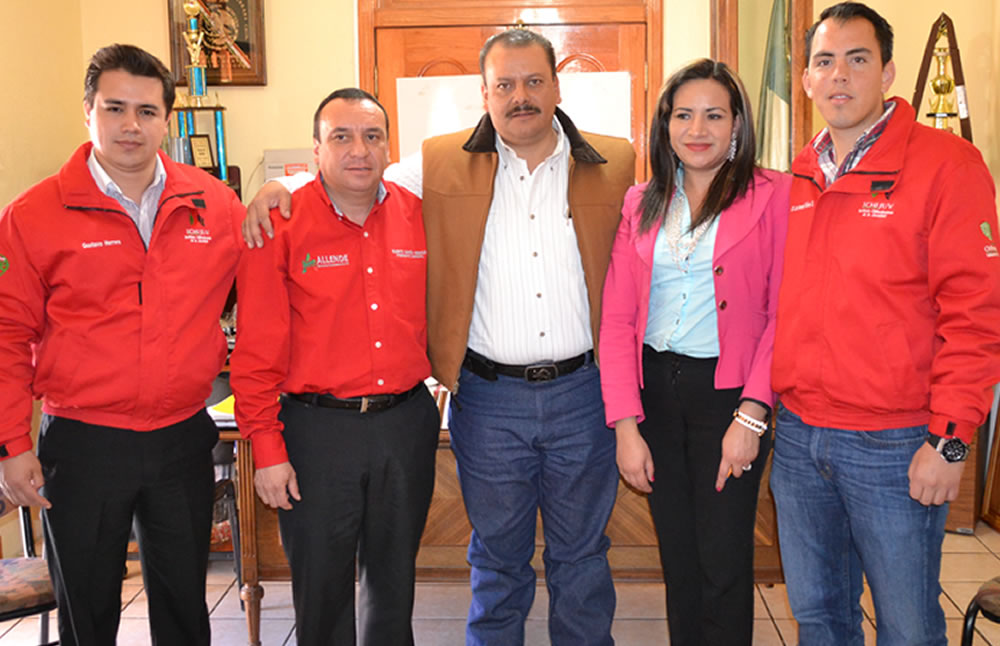 Visitan a alcaldes