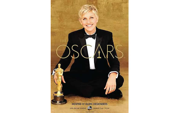 Será Ellen DeGeneres la presentadora de gala en la entrega de los Óscar