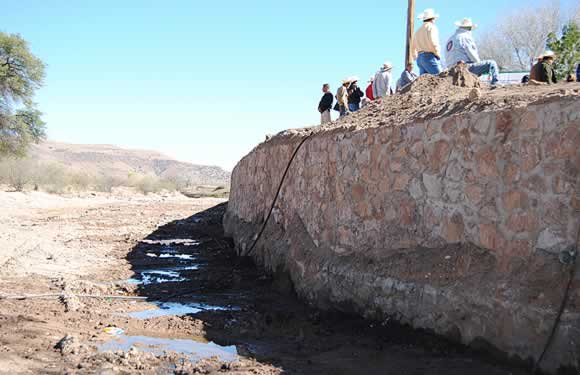 Por el temporal de lluvias el río se llevó varias casas