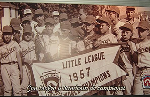 Jugadores del equipo de Monterey del año 1957