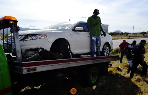Se lesionan tres al volcar en el kilómetro 203 de la rúa a Delicias