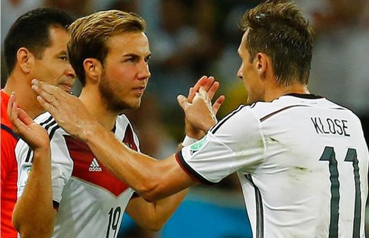 Le pedí a Göetze que anotara, revela Klose
