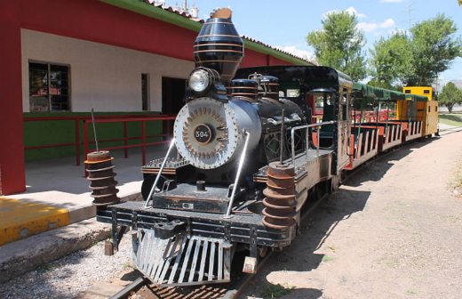 Deportiva Pistolas Meneses, única en contar con un tren dentro de sus instalaciones