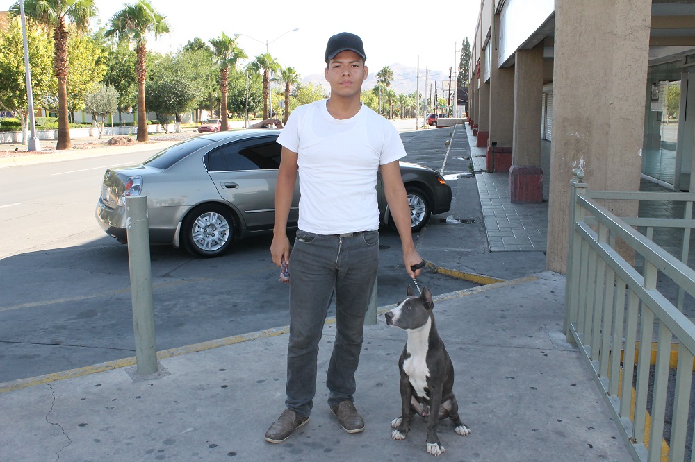 Noé Raúl con Cabo
