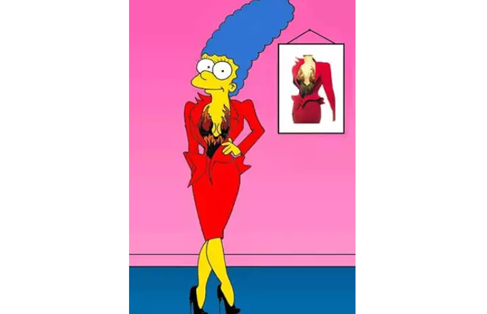 Vestido de Thierry Mugler