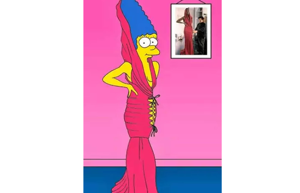 Vestido por Azzedine Alaia