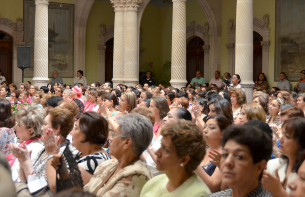Las mujeres asistentes se mostraron satisfechas
