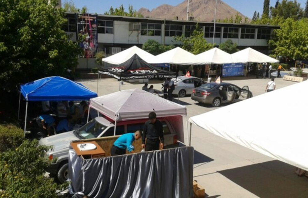Preparan los stands