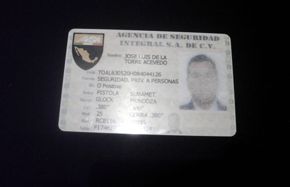 Es de la Agencia de Seguridad Integral