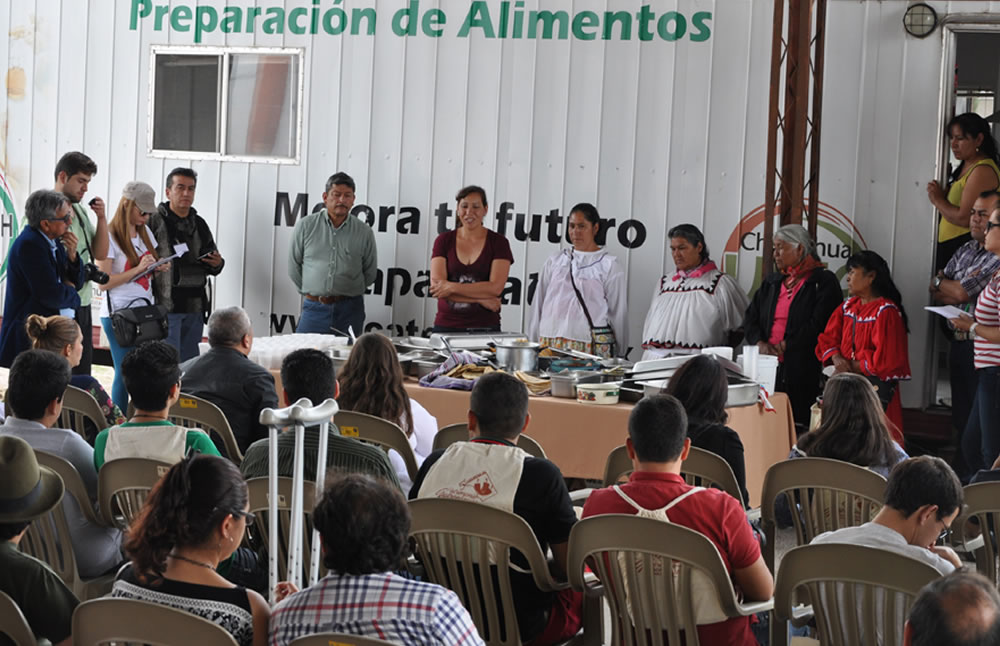 En la muestra de preparación de alimentos
