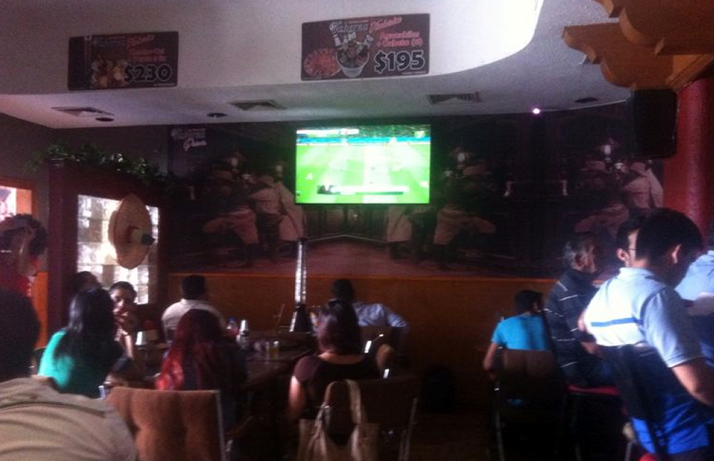Mirando el partido