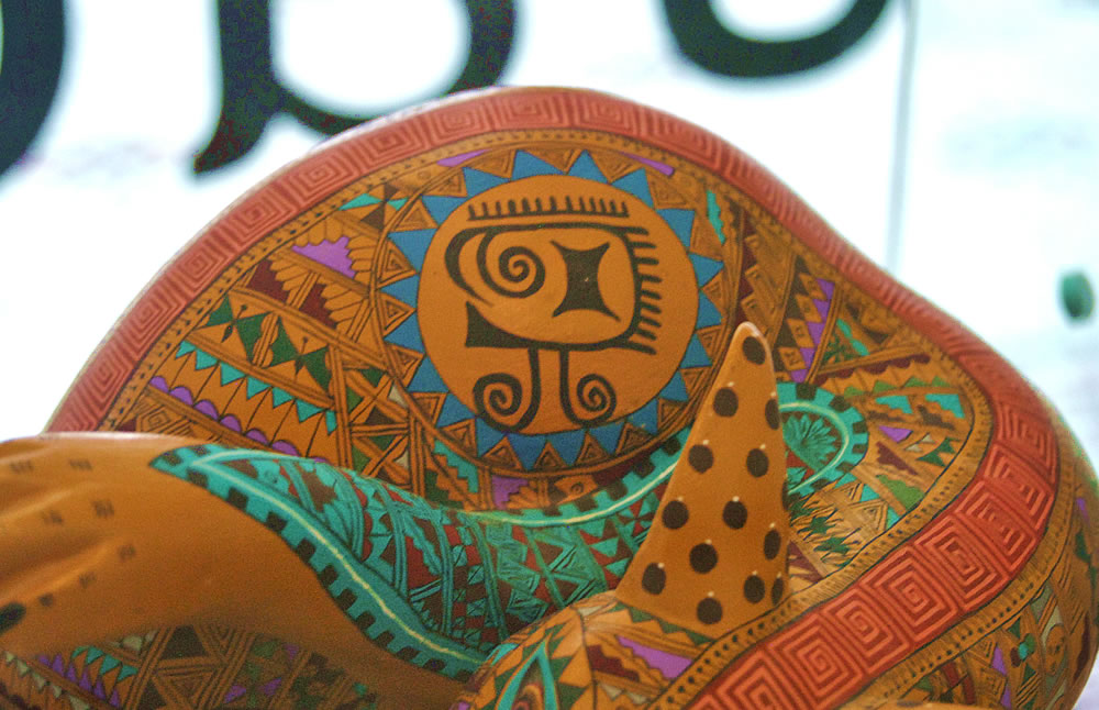 Detalle de simbolismo zapoteco