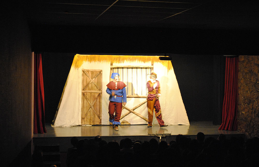 Los naradores de la obra
