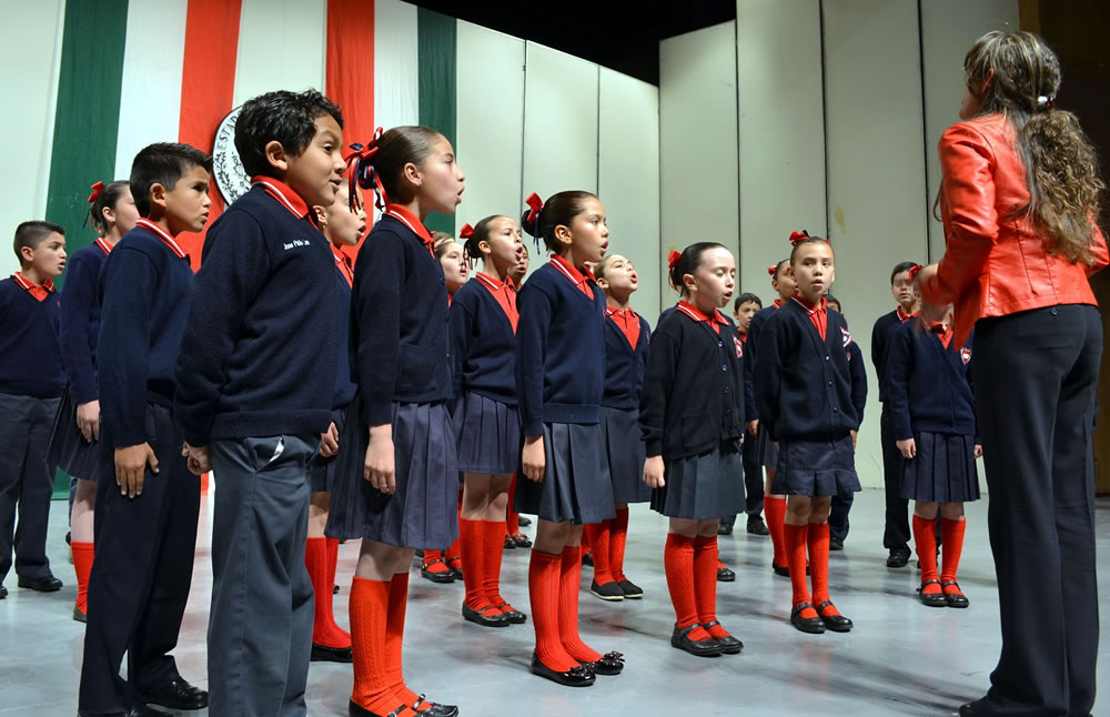 Interpretaron también el Himno de Chihuahua