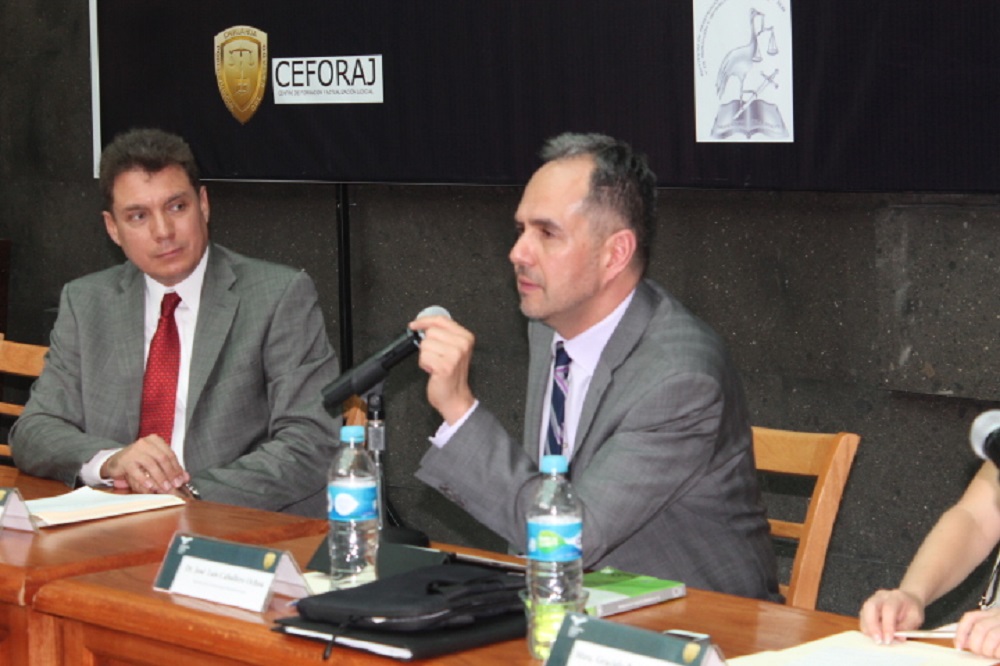 Presenta Ceforaj libro sobre interpretación conforme de José Luis