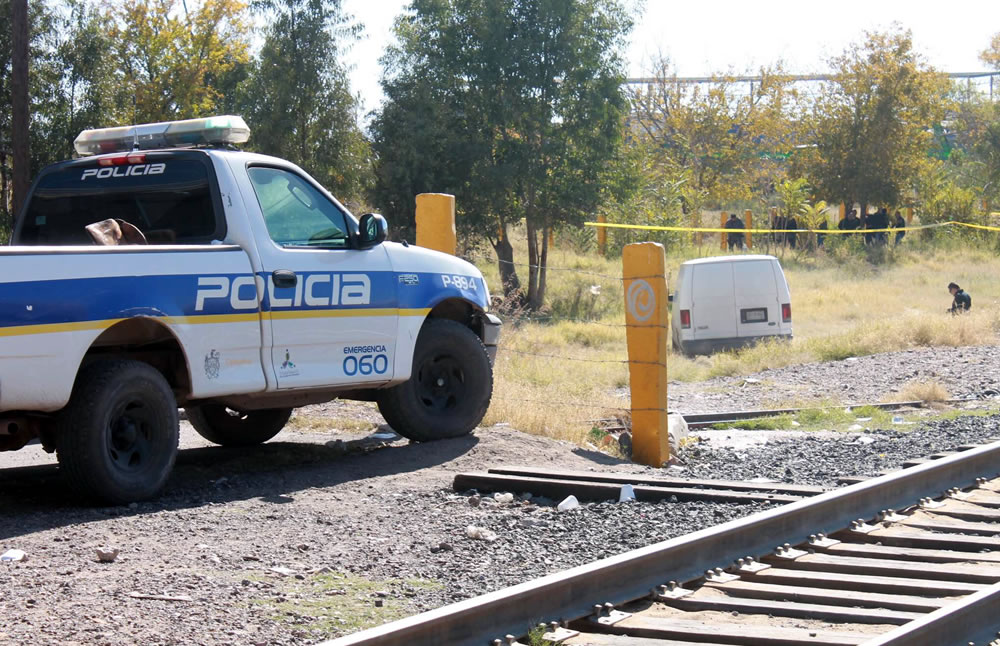 Cerca de las vías del tren