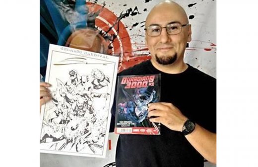Dibuja mexicano a más Guardianes de la Galaxia