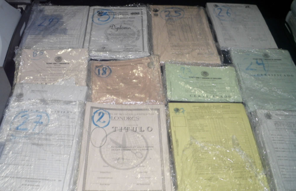 Certificados de primaria, secundaria y preparatoria