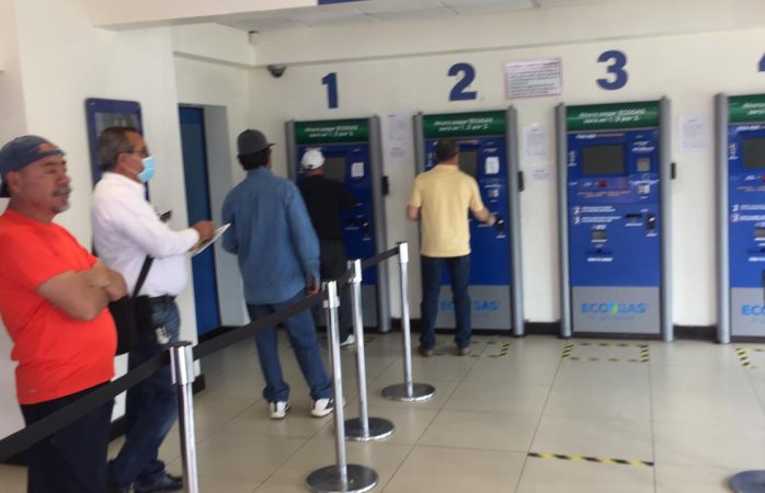 No funcionan cajeros de ecogas