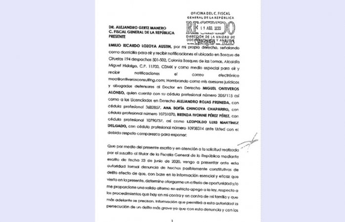 Filtran denuncia completa de lozoya ante fgr (PDF)