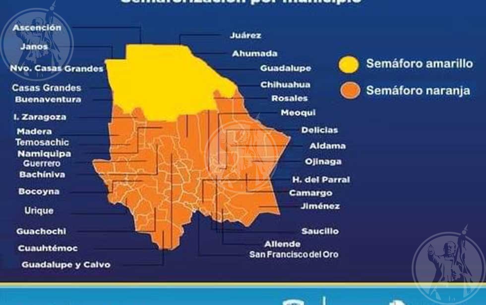 Así quedaría el semáforo en los municipios
