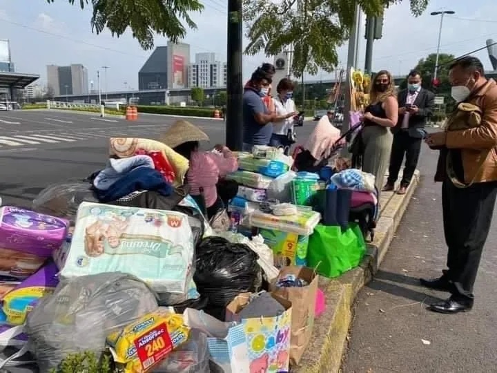 La imagen se hizo viral y la gente respondió